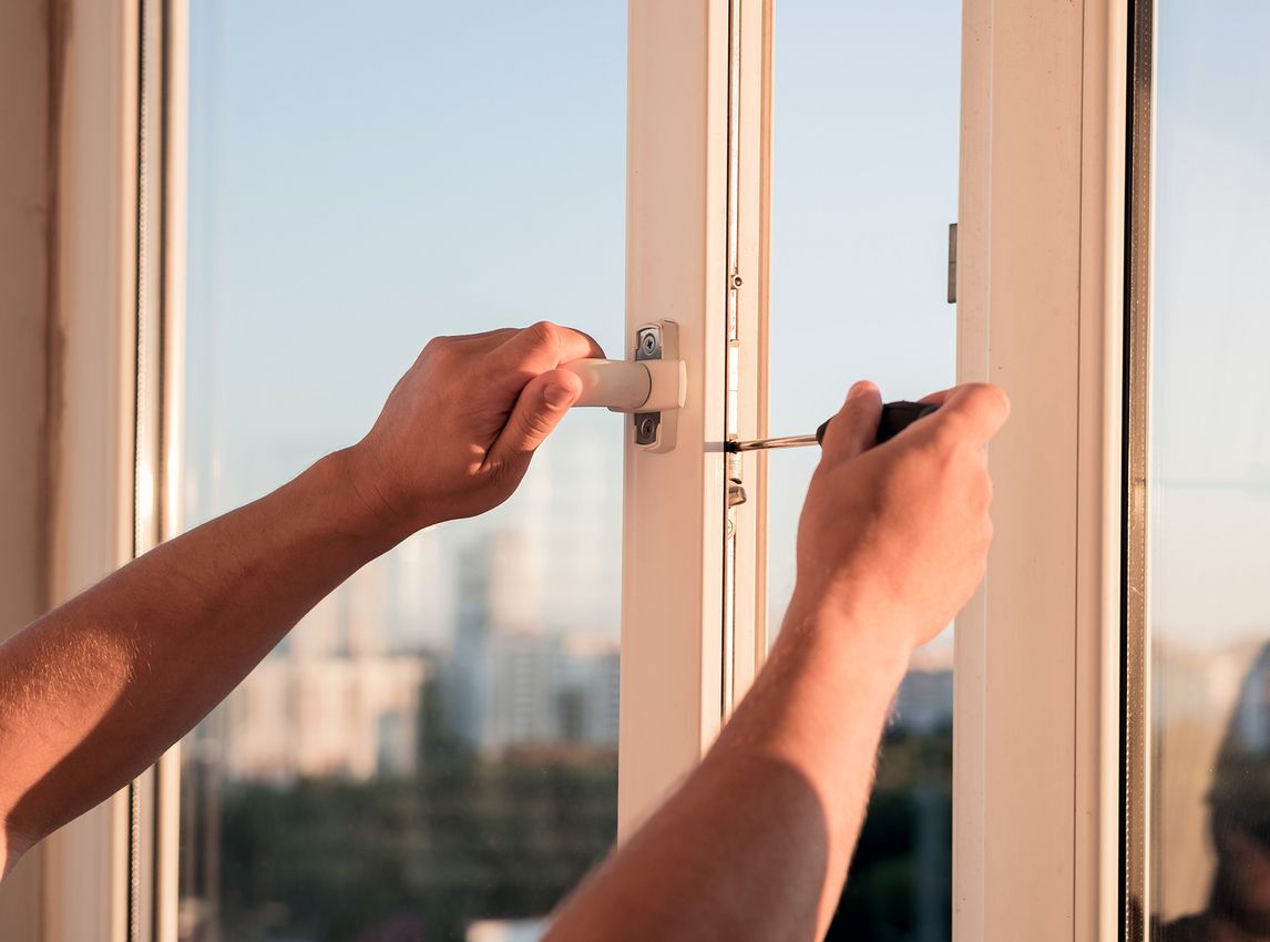 Wartung eines Fensters